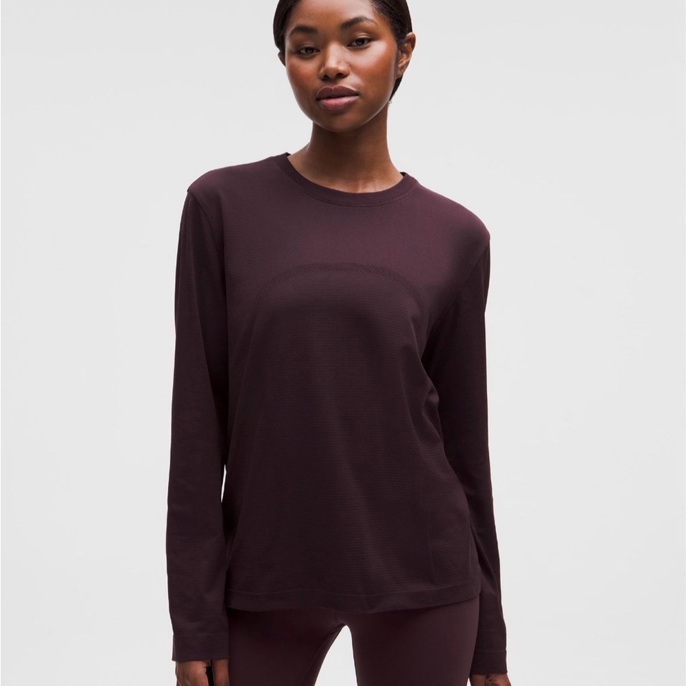 Swiftly Relaxed Long-Sleeve Shirt Hip
Length Updated Fit